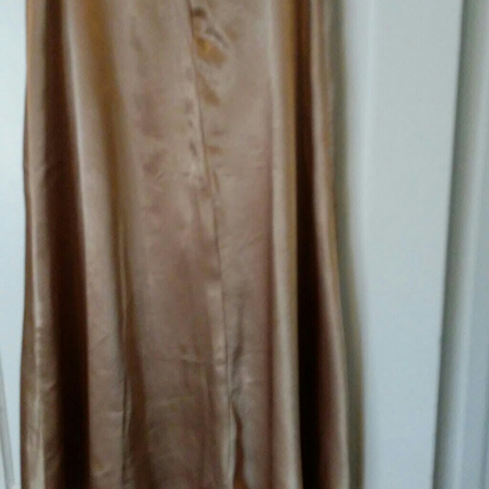Bridesmaid dress.